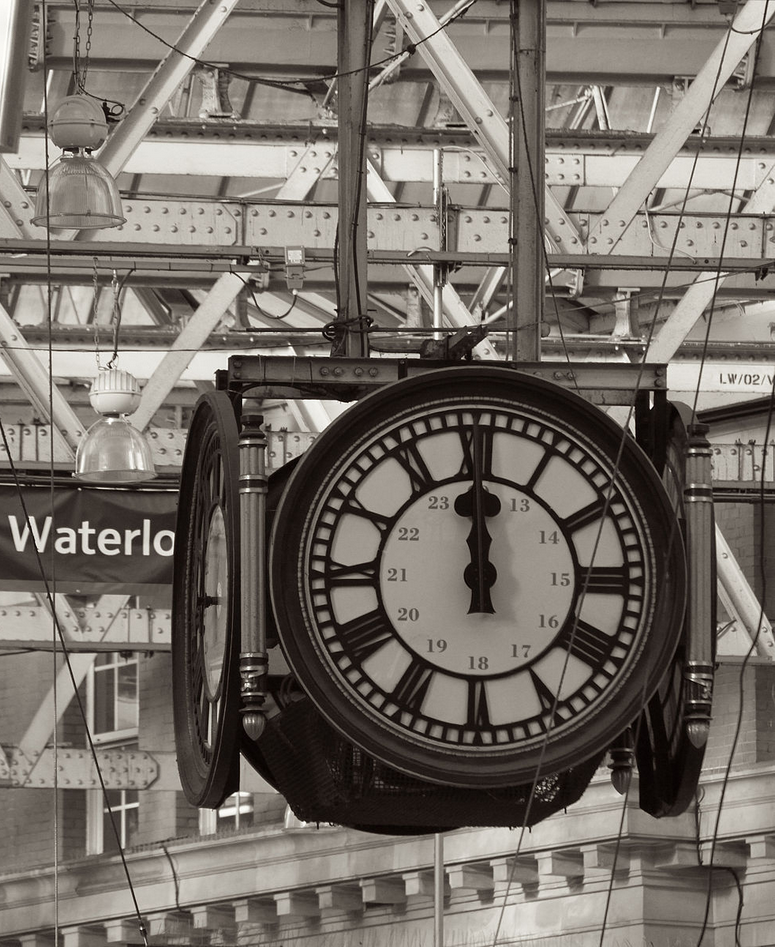 The Tame Man: Waterloo Clock